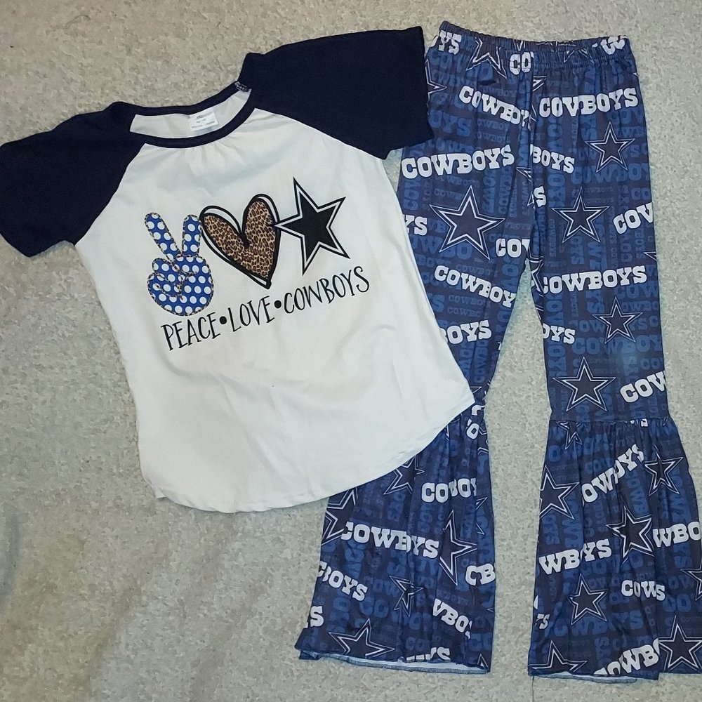 Dallas cowboys flair bottoms outfit Size 7/8